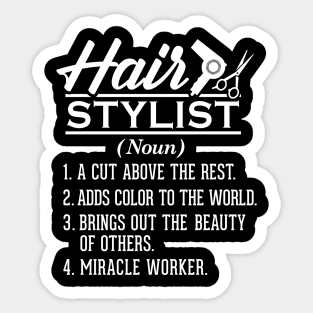 Barber Hairdresser Hairstylist Barbershop Sticker